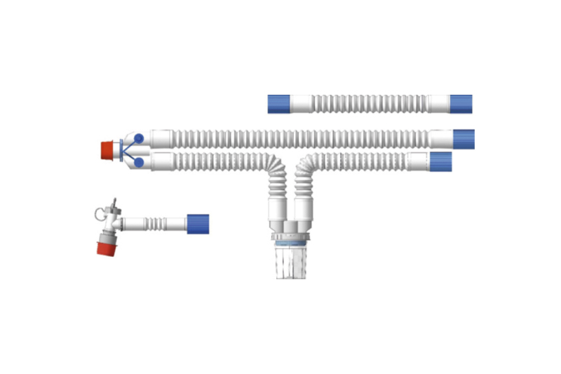 Breathing circuits with one water trap, model 3403/5603